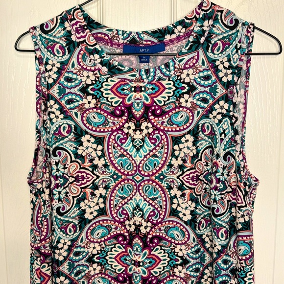 NWT Apt. 9 Mid Length Swing Dress with Pockets - Picture 3 of 5